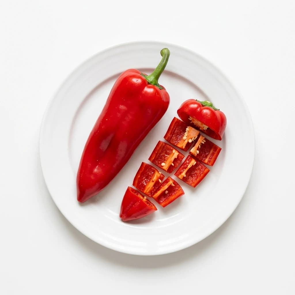 Ớt đỏ to — thực phẩm ăn dặm Mamibabi